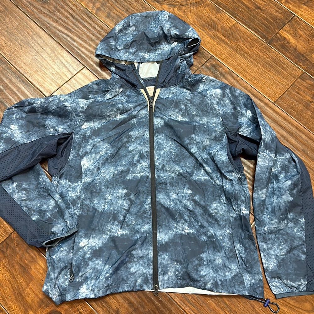 Blue windbreaker Sz L